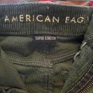 American Eagle Outfitters Green Skinny Pants